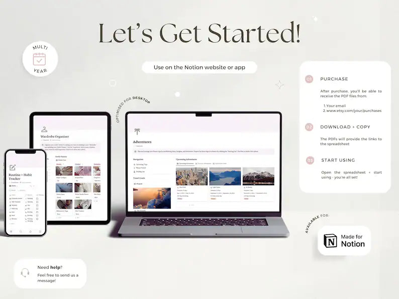 It Girl Notion Planner – The All-in-One Aesthetic Life & Productivity Dashboard