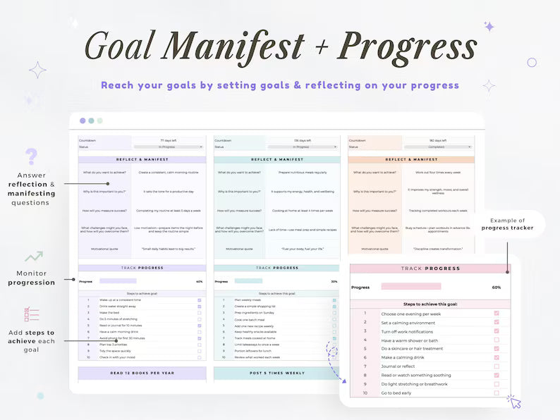 2026 Digital Vision Board Planner